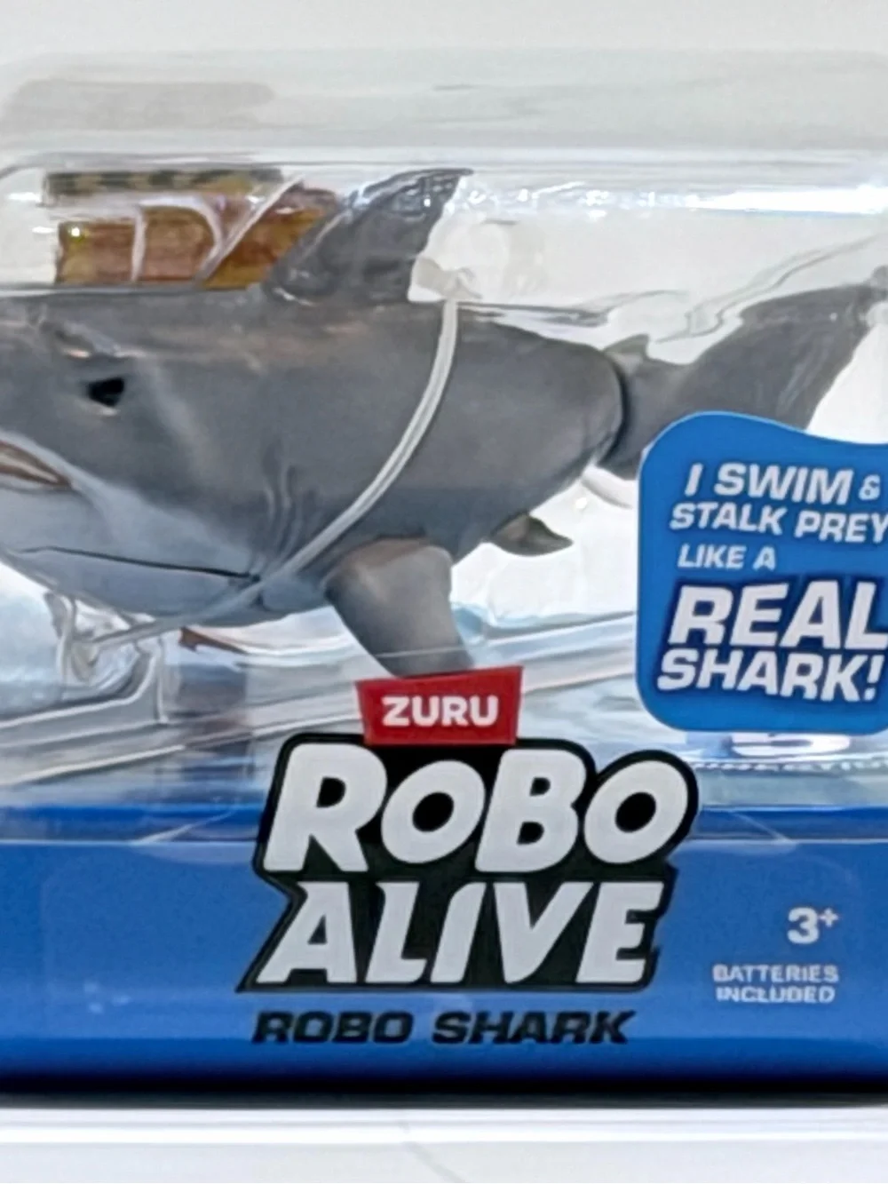 ZURU Robo Alive Robo Shark Water Activated Robotic Swimming Toy New